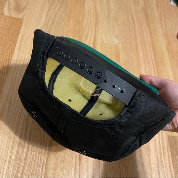 Vintage White Diner Tamaqua Pennsylvania Black Patch SnapBack Hat Trucker - Picture 8 of 9